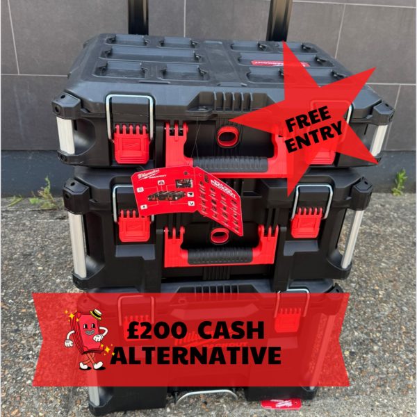 MILWAUKEE PACKOUT STORAGE SYSTEM SET 3 PCS GIVEAWAY!